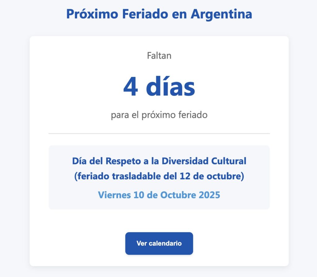 proximo feriado